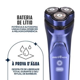 Barbeador Elétrico Britânia À Prova d’Água Bivolt BBA07 - Saldão