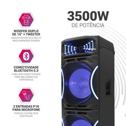 Caixa de Som Amplificada 3500W Philco Connection PCX35000 - Outlet
