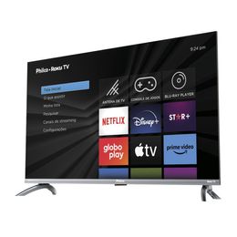 Smart TV 32” Philco Led Roku TV Dolby Audio PTV32E3ERSGB - Outlet