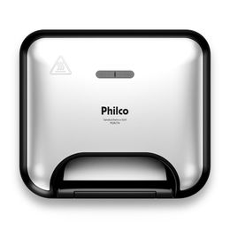 Sanduicheira e Grill Philco Inox 2 em 1 PGR27A 750W - Outlet