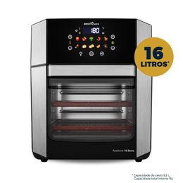 Air Fryer Oven Britânia 16L 4 em 1 Porta Removível BAF16A - Outlet