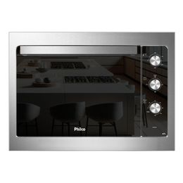 Forno Elétrico de Embutir Philco PFE47E Esmaltado Dupla Resistência 47L - Outlet