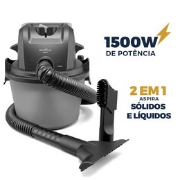 Aspirador de Pó e Água Britânia 6L 1500W BAS71