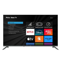 Smart TV 50” Philco LED Roku TV Dolby Audio PTV50VA4REGB