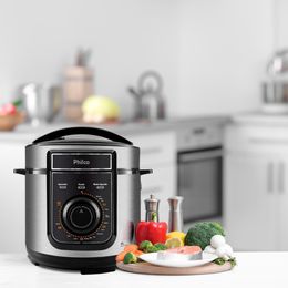 Panela de Pressão Elétrica Philco 4L 14 funções PPPE04A