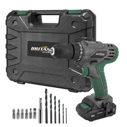 Parafusadeira 2 em 1 Britânia Speed Control BPFE12M 800RPM