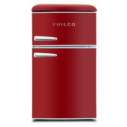 Frigobar Philco 87L Retrô Vermelho PFG100RV - Outlet