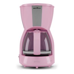 Cafeteira Rosa Britânia 15 Xícaras 550W Inox BCF15 - Outlet