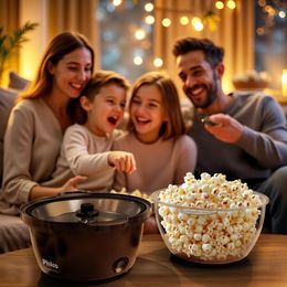 Pipoqueira Elétrica Philco 2 em 1 Antiaderente 65g PPIE03A