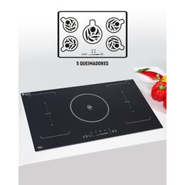 Cooktop 5 Bocas De Indução Philco Zona Flex PCT05IFP 220V - Outlet