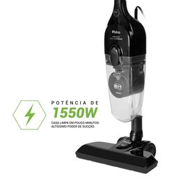 Aspirador de Pó Vertical Philco 2 em 1 1450W PAS1600P
