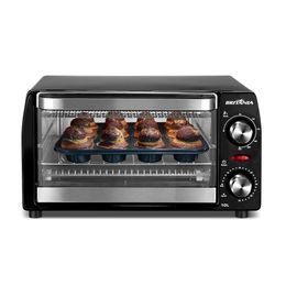Forno Elétrico Britânia 10L Preto 2 Resistências 1050W BFE11 - Outlet